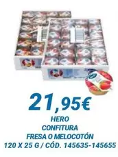Hero - Confitura Fresa O Melocotón