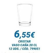 Cristal - Vaso Caña