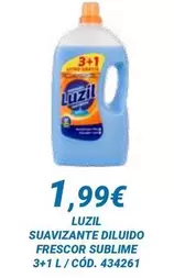 Luzil - Suavizante Diluido Frescor Sublime