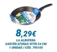 La Albufera - Sartén Atenas Vitri 24 Cm 1 Unidad / Còd. 790100