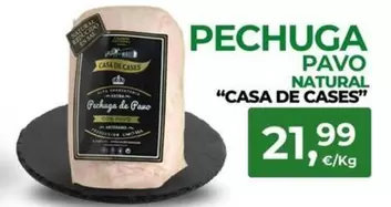 Casa De Cases - Pechuga Pavo Natural