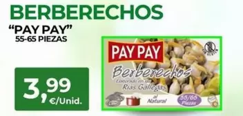 Pay Pay - Berberechos