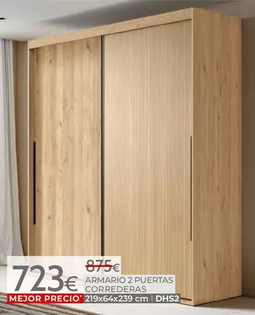 Mondo Convenienza - Armario 2 Puertas Correderas DHS2