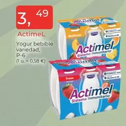 Actimel - Yogur Bebible