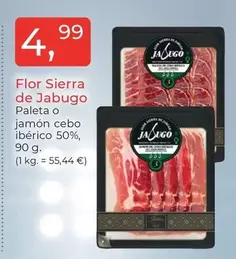 Flor Sierra De Jabugo - Paleta O Jamón Cebo Ibérico 50%
