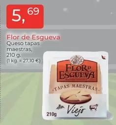 Flor De Esgueva - Queso Tapas Maestras