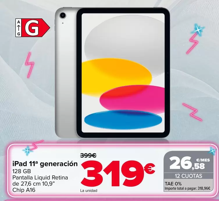 Apple - Ipad 11a Generacion