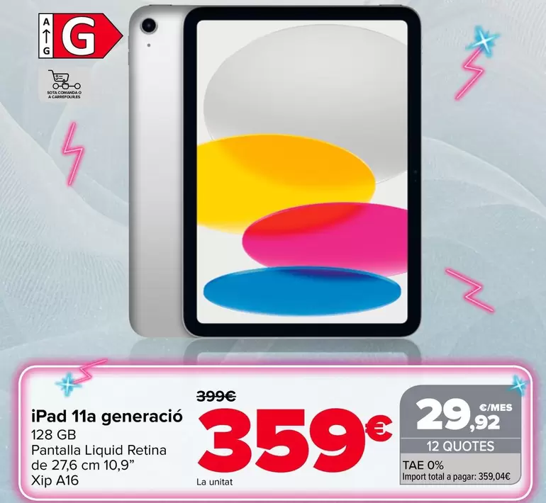 Apple - Ipad 11a Generación