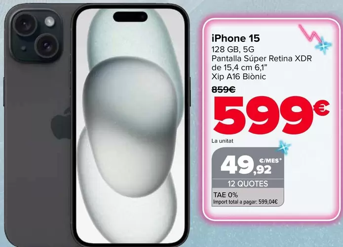 Apple - IPhone 15