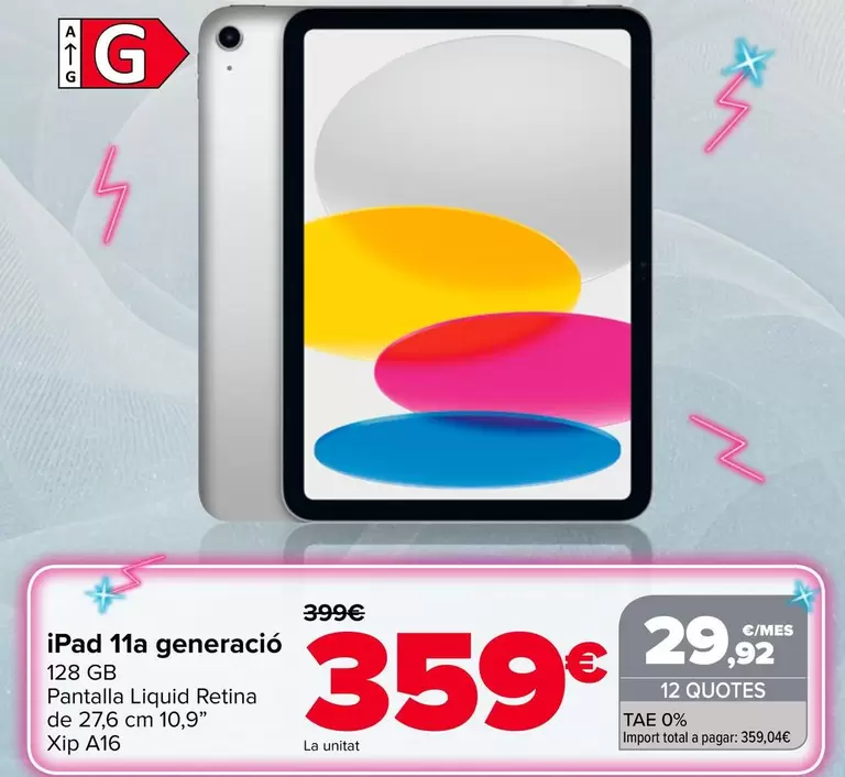 Apple - Ipad 11a Generacion