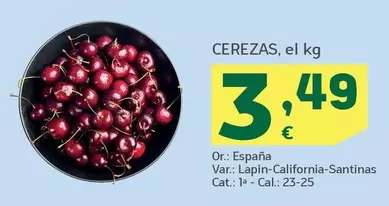 España - Cerezas