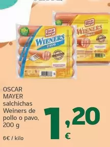 Oscar Mayer - Salchichas Weiners De Pollo O Pavo
