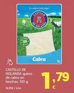 Castillo de Holanda - Queso De Cabra En Lonchas