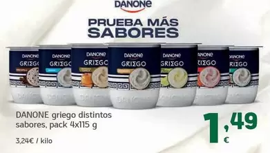 Danone - Griego Distintos Sabores