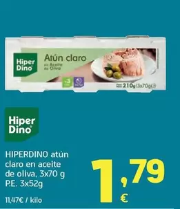 Hiperdino - Atún Claro En Aceite De Oliva