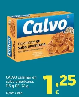 Calvo - Calamar En Salsa Americana