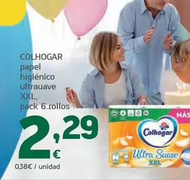 Colhogar - papel higienico ultrauave XXL