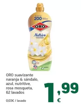 Oro - Suavizante Naranja & Sandalo