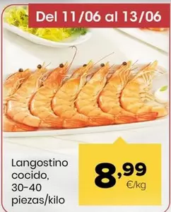 Langostino Cocido