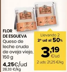 Flor De Esgueva - Queso De Leche Cruda De Oveja Viejo
