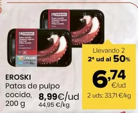 Eroski - Patas De Pulpo Cocido