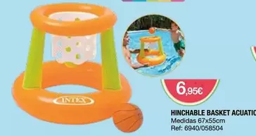 Intex - Hinchable Basket Acuatico