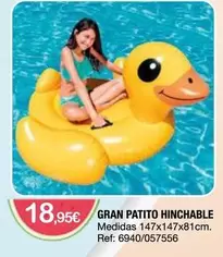 Gran Patito Hinchable