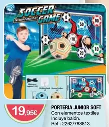 Todojuguete - Portería Junior Soft