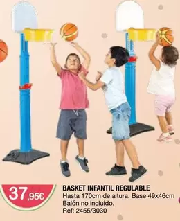 Todojuguete - Basket Infantil Regulable