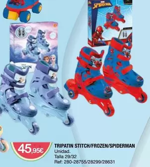 Tripatin Stitch/ Frozen/ Spiderman