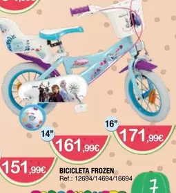 Frozen - Bicicleta
