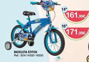 Stitch - Bicicleta