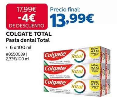 Colgate - Pasta Dental Total