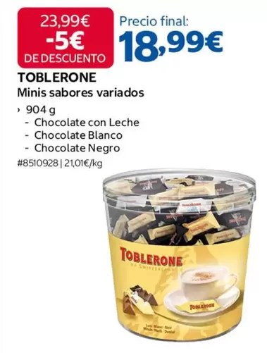 Toblerone - Minis Sabores