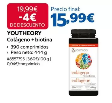 Colageno + Biotina