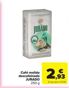 Jurado - Cafe Molido Descafeinado