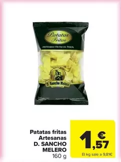 D. Sancho Melero - Patatas fritas Artesanas