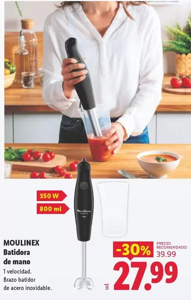 Moulinex - Batidora De Mano