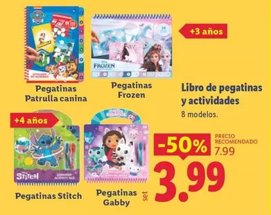 Libro De Pegatinas Y Actividades