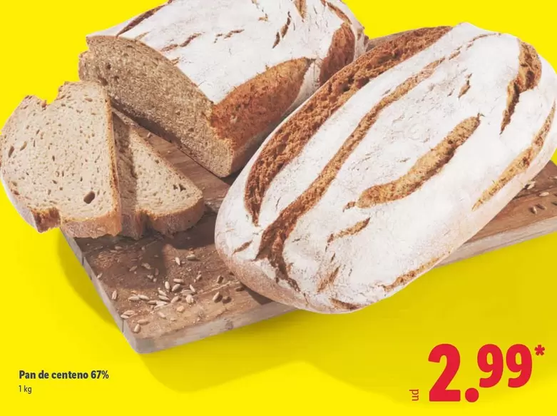 Pan De Centeno 67% 