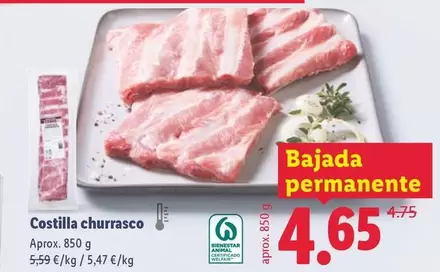 Costilla Churrasco