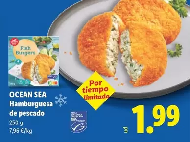 Ocean Sea - Hamburguesa De Pescado