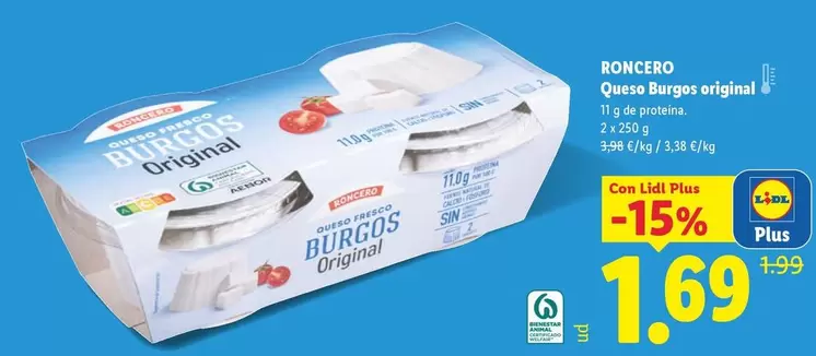 Roncero - Queso Burgos Original