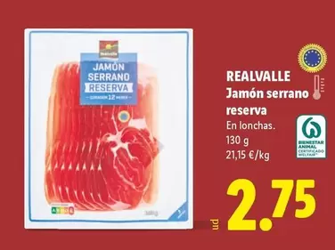 Realvalle - Jamon Serrano Reserva