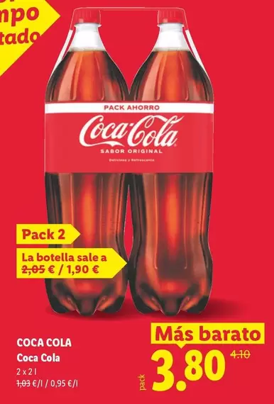 Coca-Cola - 2x2 L