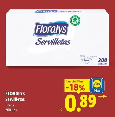 Floralys - Servilletas