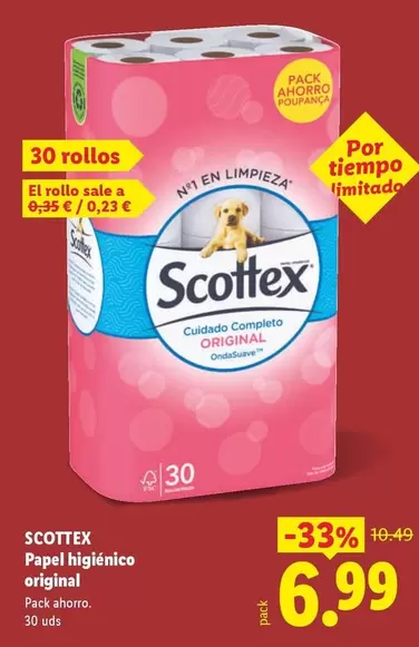 Scottex - Papel Higiénico Original
