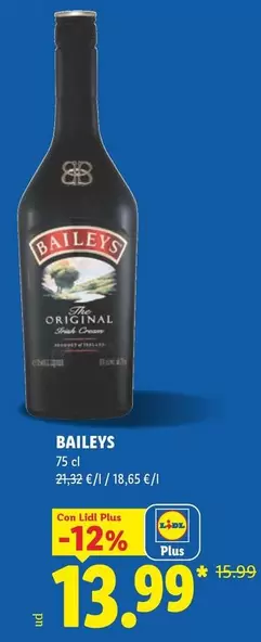 Baileys - 75 Cl