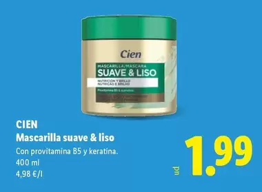 Cien - Mascarilla Suave & Liso