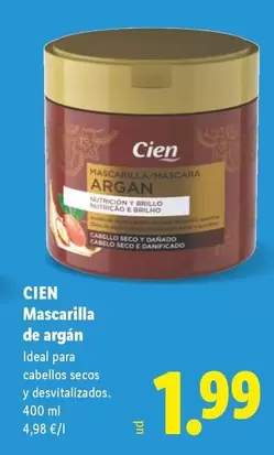 Cien - Mascarilla De Argan